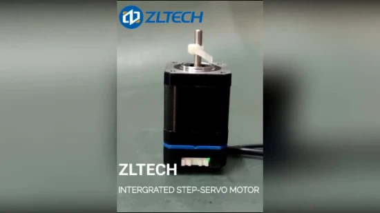  Zltech bifásico 1,8 grados NEMA 17 42mm 24V 1,5A 0,7n.  Controlador y motor paso a paso de circuito abierto integrado Canopen de CC sin escobillas M Torque